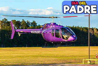 ¡Oferta Especial Para Papá! Vuelo en Helicóptero o Avión