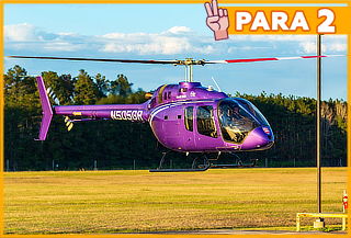 ¡Oferta Especial Para Papá!  Cupo en Helicóptero o Avión 