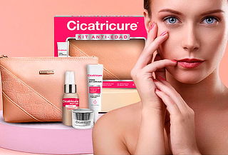 Cicatricure Tripack Anti-edad + Cosmetiquero