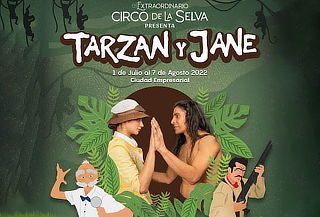 Tarzán y Jane - Vacaciones Invierno - Circo Teatro