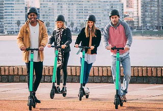 GRIN SCOOTERS, Un mes de viajes ilimitados, Las Condes