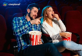 2 Entradas a Cineplanet ¡Sucursal a Elección!