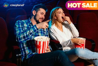 2 Entradas a Cineplanet ¡Sucursal a Elección!