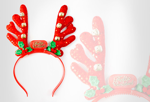 3 Diademas Navideñas con Sonido 30%