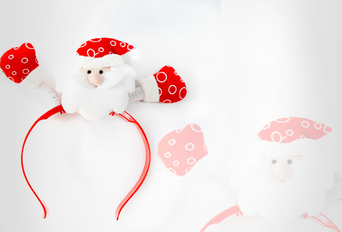 3 Diademas Navideñas con Sonido 30%