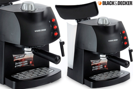 Paga $27.790 por cafetera capuchinera gourmet Black \u0026amp; Decker y  maravíllate cada mañana con un exquisito café. | Cuponatic.com