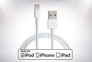 Cable Lightning Certificado de 1 Metro para Apple