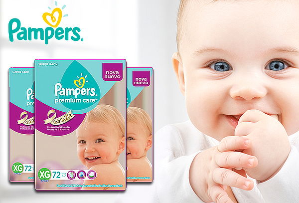 Pack 3 Pampers Premium Care XG/XXG