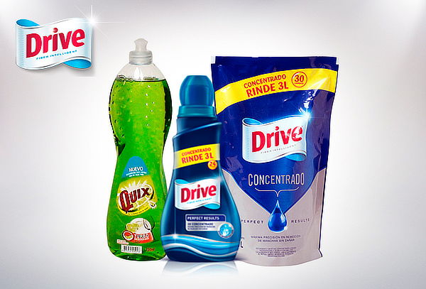 Pack detergentes Drive Líquido Concentrado + Lavalozas Quix 