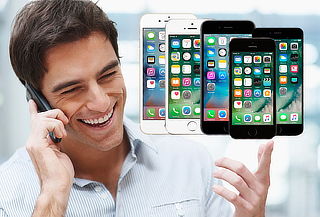 iPhone 4S, 5C, 5S, 6 o 6S reacondicionado con garantía