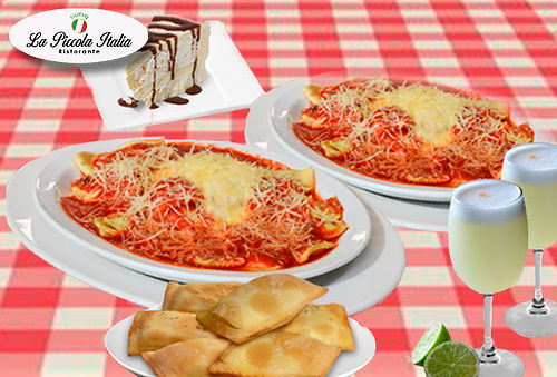 Menú Completo para 2 Personas en Piccola Italia