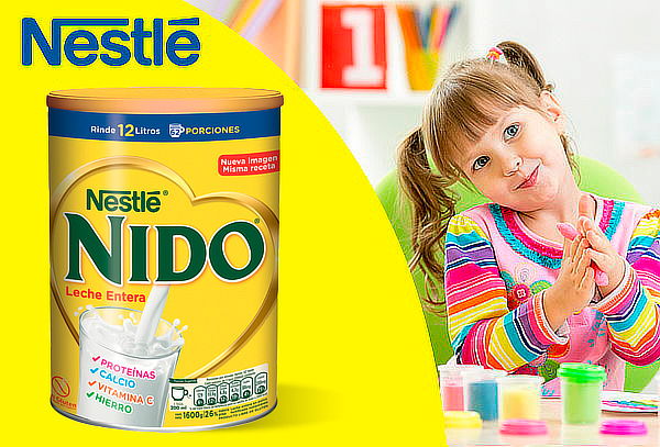  Leche Nido Entera de 1,6 kg