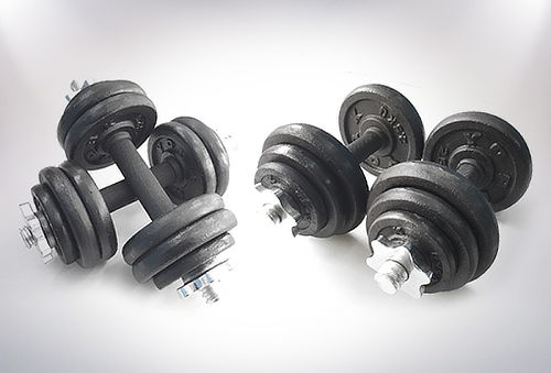 Set de Mancuernas Cromadas de 15 o 20 kg