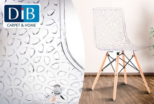 Pack de 2 o 4 Silla Carrara Transparente Dib