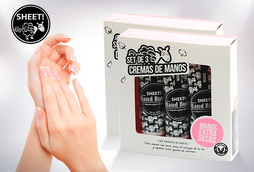 2 Set de 3 Cremas de Manos Sheet