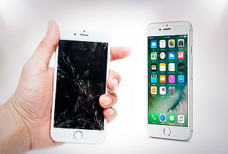 Cambio de Pantalla Celulares iPhone en Ryutech