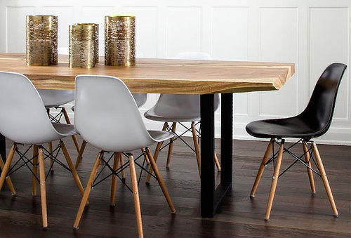 Pack 4 Sillas Eames Wood, Colores a Elección