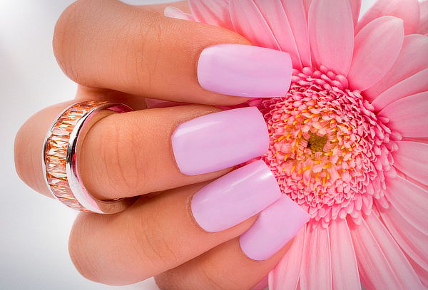 Uñas acrílicas con manicre + esmalte sencillo, Providencia