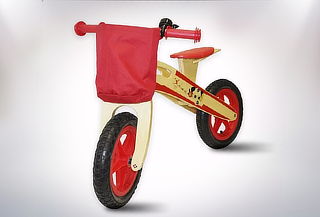 Bicicleta de Madera para Niños