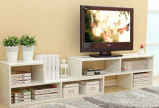 Mueble Rack Modular Blanco o Negro