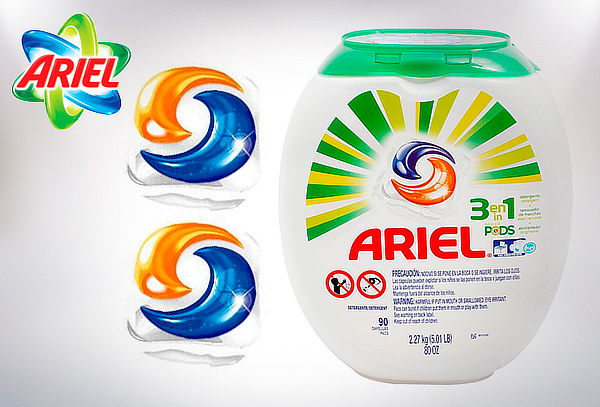 Detergente Líquido Ariel Pods 90 Cápsulas