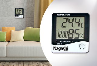 Medidor Digital de Temperatura y Húmedad 