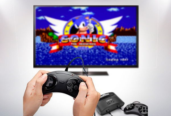 Consola Retro Sega Genesis Classic con 81 Juegos Integrados