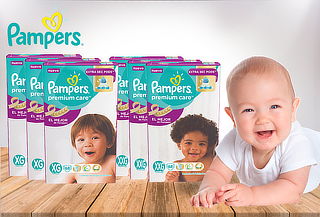 Pack 3 Paquetes de Pañales Pampers premium Care XG - XXG Pack 3 Paquetes de Pañales Pampers premium Care XG - XXG