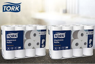 Pack 48 Rollos de Papel Higiénico Premium Tork Pack 48 Rollos de Papel Higiénico Premium Tork