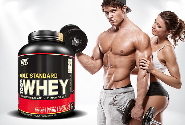Whey Gold Standard 5 Lb. Doble Chocolate ON