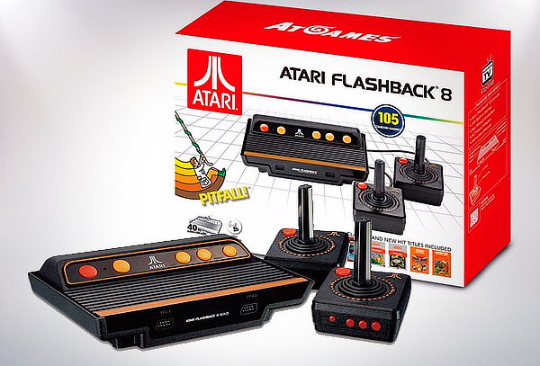 Consola Retro Atari Flashback 8 con 105 Juegos Integrados