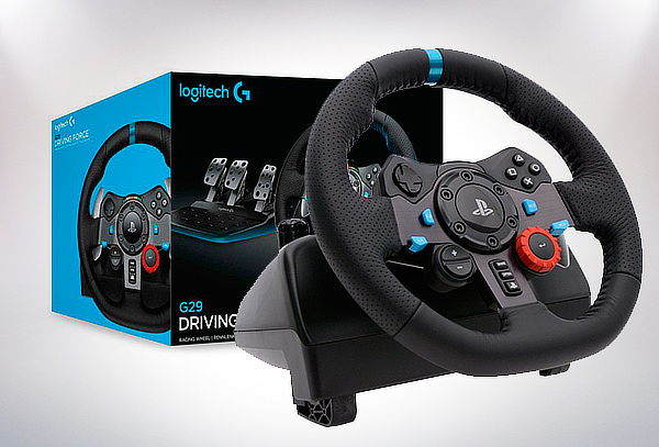 Logitech volante de carrera driving force G29 PS3/4+Pedales