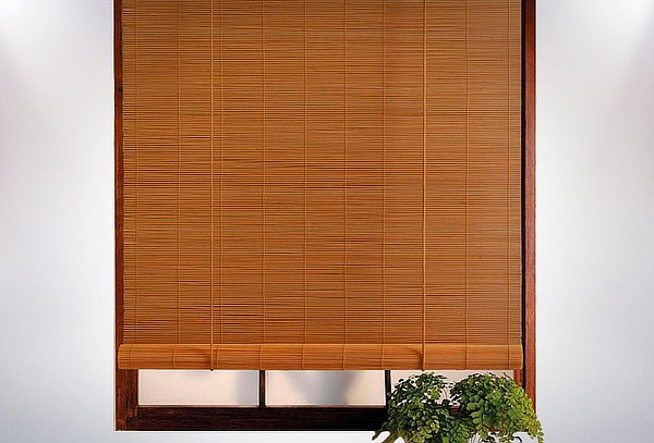 Cortinas enrollables de bambú para ventana grande, para balcón, patio,  porche, cortina de división de filtrado de luz beige, 85/105/125/57.1 in de