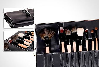 1, 5 o 10 Sets Maquillaje 20 Pinceles + 4 Brochas + Estuche 1, 5 o 10 Sets Maquillaje 20 Pinceles + 4 Brochas + Estuche