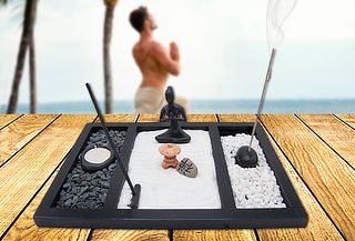 Set para Jardín Zen Miniatura Set para Jardín Zen Miniatura
