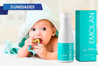 Pack de 3 Shampoo para Bebé de 300ml EMOLAN