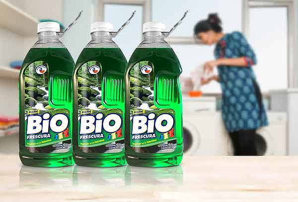 9 LITROS Detergentes Líquido Bio Frescura Bosque Nativo