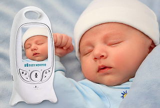 Cámara Monitor Bebés Micrófono con Visión Nocturna