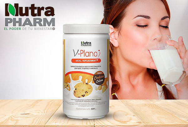V-Plano Meal Replacement Cookies and Cream Nutrapharm