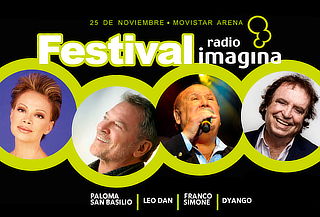 Entrada para Festival Radio Imagina, Movistar Arena Entrada para Festival Radio Imagina, Movistar Arena