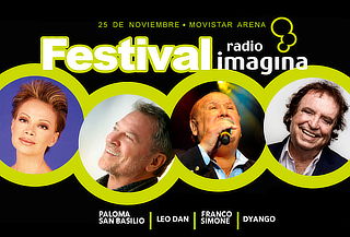 Entrada para Festival Radio Imagina, Movistar Arena