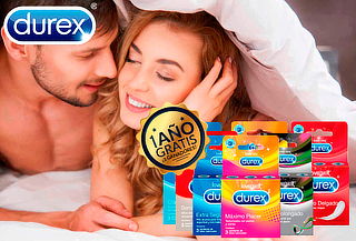 ¡Participa por un año de Preservativos Durex!