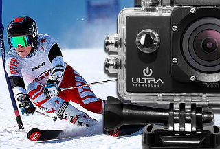 Sport cámara 1080p WIFI negra ULTRA, modelos a elección