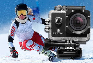 Sport cámara 1080p WIFI negra ULTRA, modelos a elección