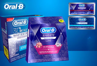 Cintas Blaqueadoras Oral-B 3D White o 3D White Advanced Seal