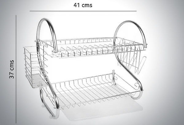 Secador De Platos Escurridor De Platos Aluminio No Se Oxida