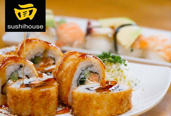 Almuerzo o cena para 2 personas. Sushi House elige sucursal