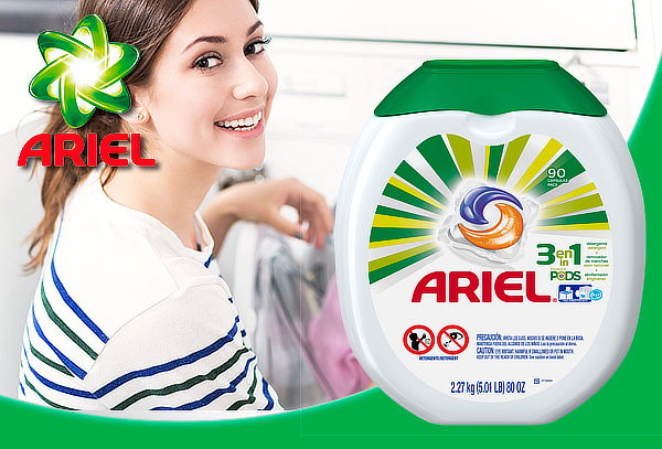 Detergente ropa All in 1 Ariel Pods en cápsulas