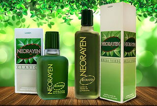 Loción Neorayen de Hierbas, frasco de 120 o 240 ml.