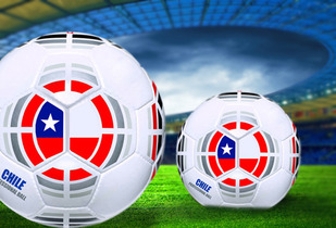 50% Pelotas de Futbol de Chile